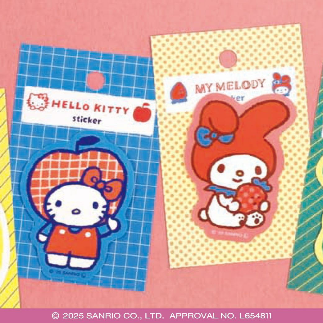 ｽﾃｯｶｰ ﾊﾛｰｷﾃｨB ｻﾝﾘｵ | 古川紙工公式オンラインショップ