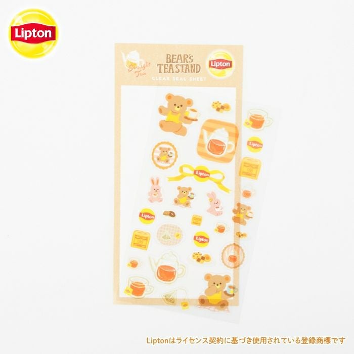 透明ｼｰﾙｼｰﾄ ｽﾄﾚｰﾄﾃｨｰ ﾘﾌﾟﾄﾝ