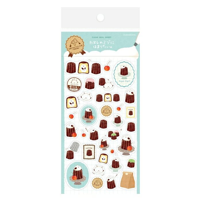透明ｼｰﾙｼｰﾄ ﾄﾘ お菓子などうぶつ工房 | 古川紙工公式オンラインショップ