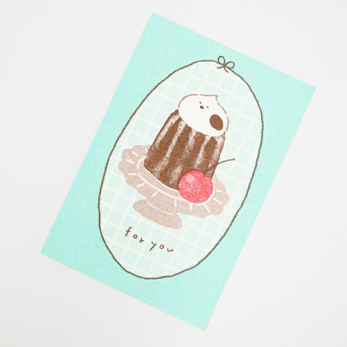 ﾚﾄﾛ印刷ﾎﾟｽﾄｶｰﾄﾞ ﾄﾘ お菓子などうぶつ工房 | 古川紙工公式オンライン