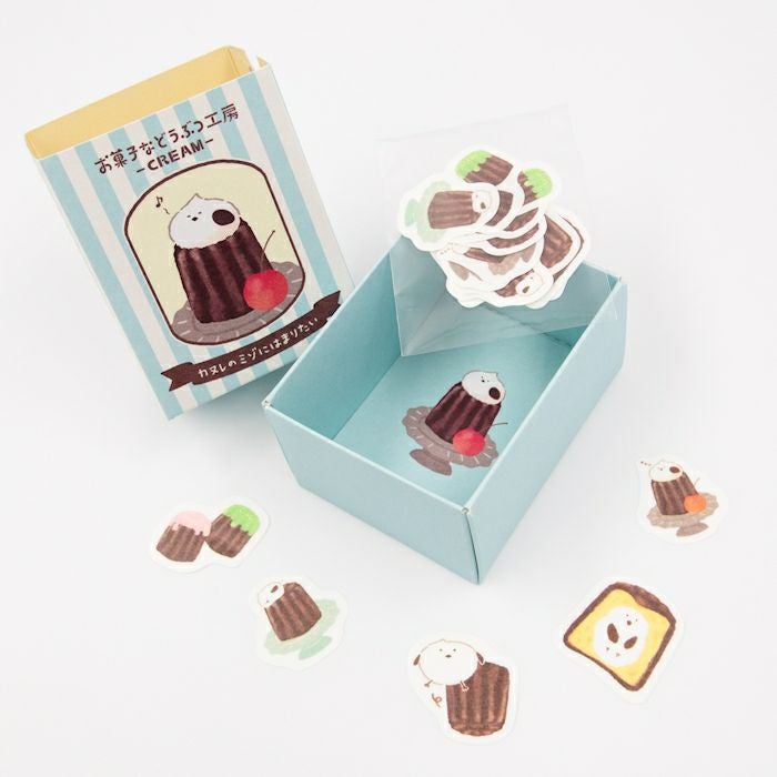 箱入りﾌﾚｰｸｼｰﾙ ﾄﾘ お菓子などうぶつ工房 | 古川紙工公式オンラインショップ