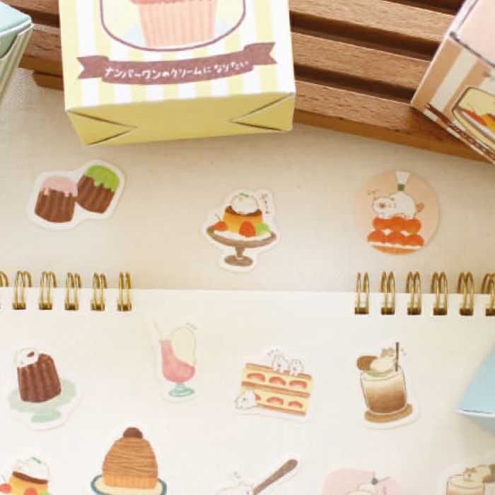 箱入りﾌﾚｰｸｼｰﾙ ﾈｺ お菓子などうぶつ工房