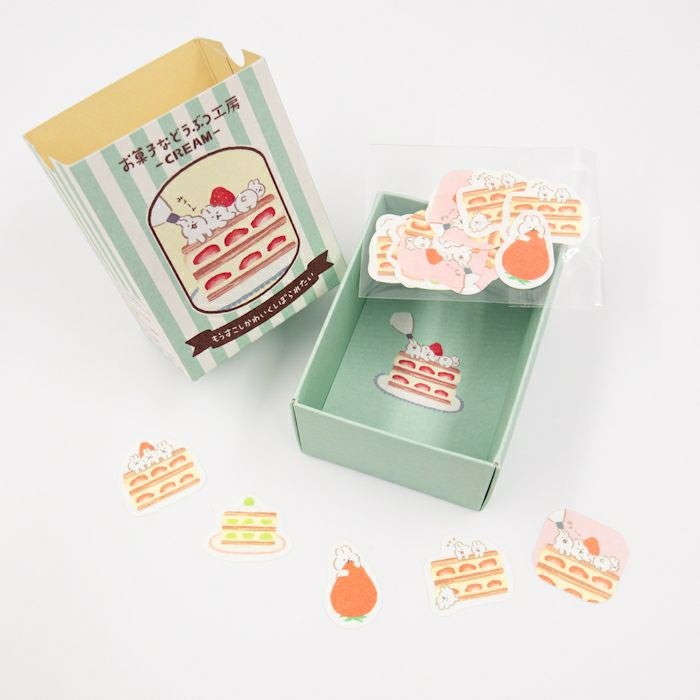箱入りﾌﾚｰｸｼｰﾙ ｳｻｷﾞ お菓子などうぶつ工房 | 古川紙工公式オンライン