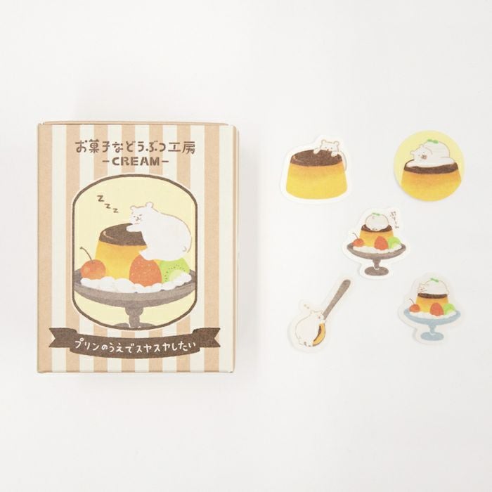 箱入りﾌﾚｰｸｼｰﾙ ｸﾏ お菓子などうぶつ工房 | 古川紙工公式オンラインショップ