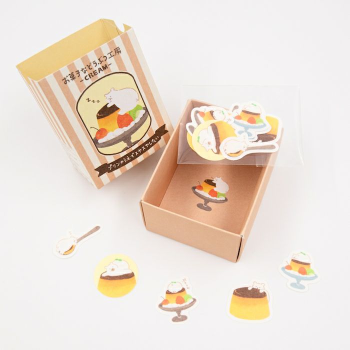 箱入りﾌﾚｰｸｼｰﾙ ｸﾏ お菓子などうぶつ工房 | 古川紙工公式オンラインショップ