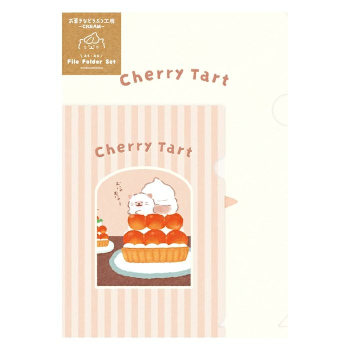 ｸﾘｱﾌｧｲﾙA5A6ｾｯﾄ ﾈｺ お菓子などうぶつ工房 | 古川紙工公式オンライン