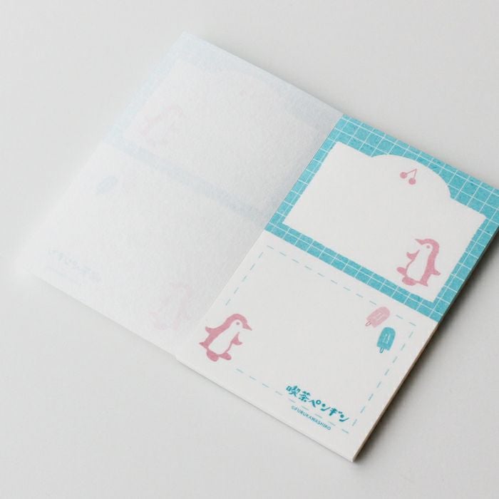 オンライン限定 ニコイチmemo 喫茶ペンギン | 古川紙工公式オンラインショップ オンライン限定 ニコイチmemo 喫茶ペンギン | 古川紙工公式オンラインショップ