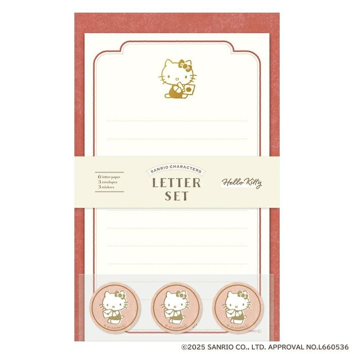 箔押しﾐﾆﾚﾀｰｾｯﾄ ﾊﾛｰｷﾃｨ ｻﾝﾘｵ | 古川紙工公式オンラインショップ