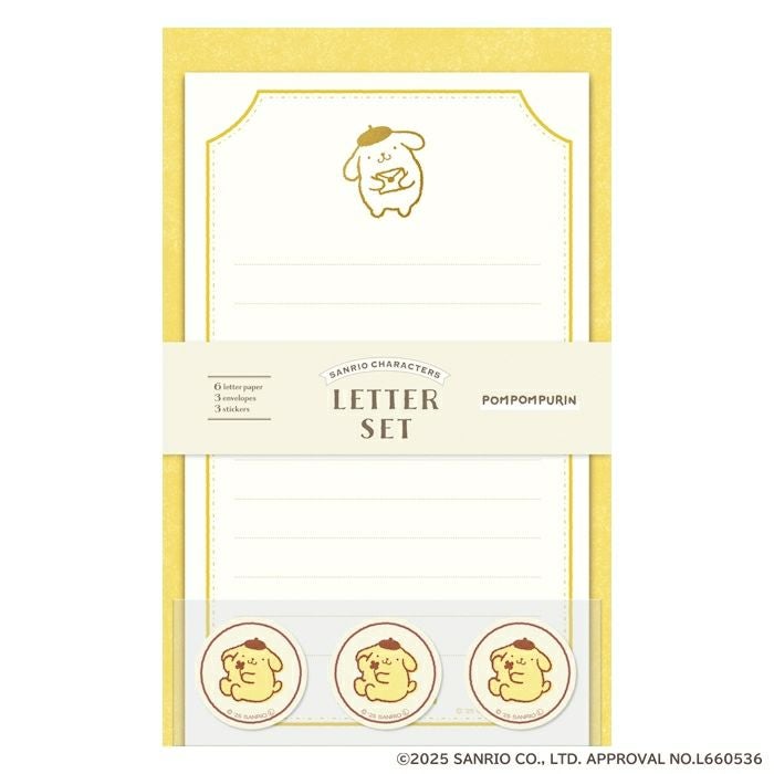 箔押しﾐﾆﾚﾀｰｾｯﾄ ﾎﾟﾑﾎﾟﾑﾌﾟﾘﾝ ｻﾝﾘｵ | 古川紙工公式オンラインショップ