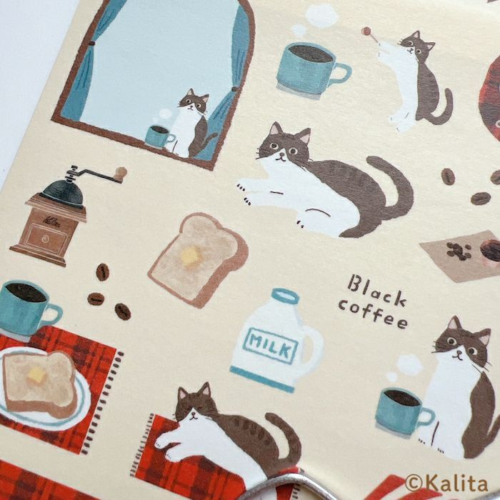 ｵﾝﾗｲﾝ限定 ｼｰﾙｼｰﾄ ｶﾘﾀ Black coffee