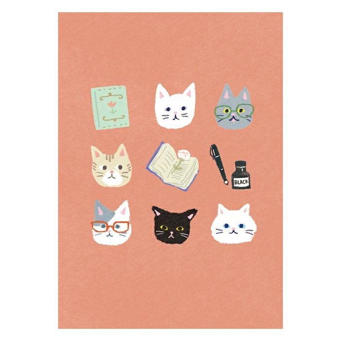 美濃和紙ﾌﾞｯｸｶﾊﾞｰ 本とねこ HONTOWATASHI | 古川紙工公式オンライン