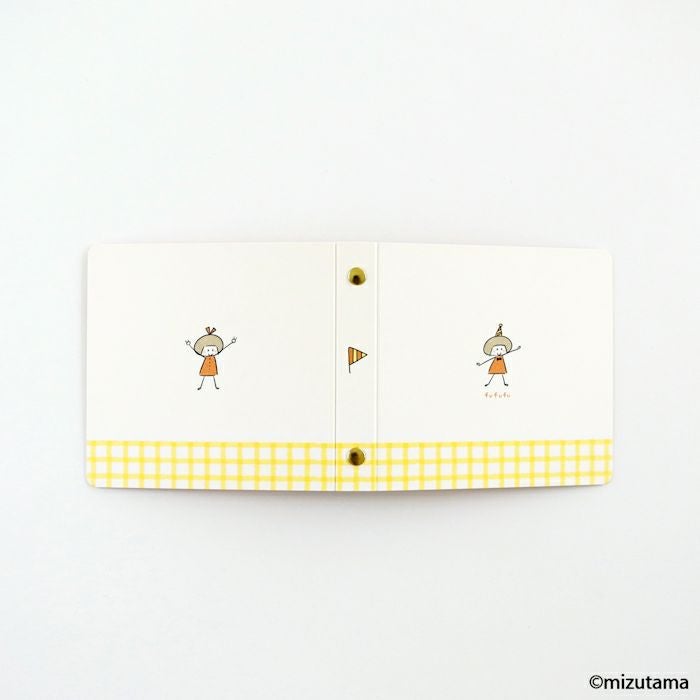 fufufu手帳 ﾊﾞｲﾝﾀﾞｰM5ｽｸｴｱ  りんちゃん