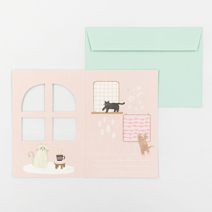 窓あきﾒｯｾｰｼﾞｶｰﾄﾞ ｷﾗｷﾗｷﾞﾌﾄ