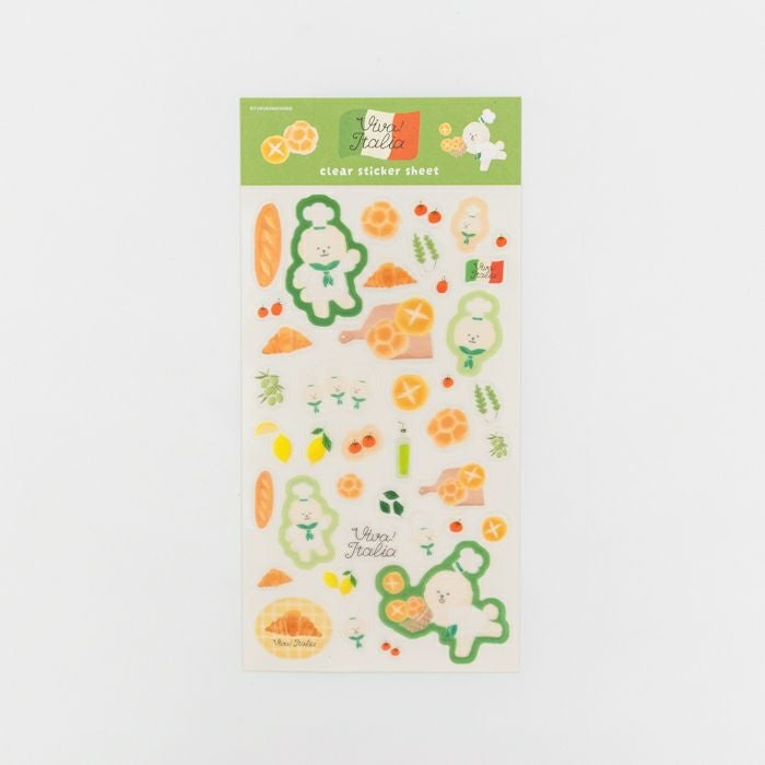 和紙ﾌﾚｰｸｼｰﾙ ﾊﾟﾝわんこ ｲﾀﾘｱ