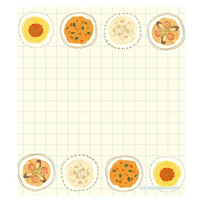 ﾒﾓﾊﾟｯﾄﾞ ﾊﾟｽﾀわんこ ｲﾀﾘｱ