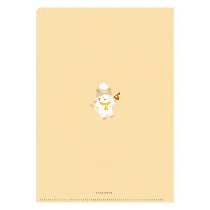 A5ｸﾘｱﾌｧｲﾙ ﾋﾟｻﾞにゃんこ ｲﾀﾘｱ