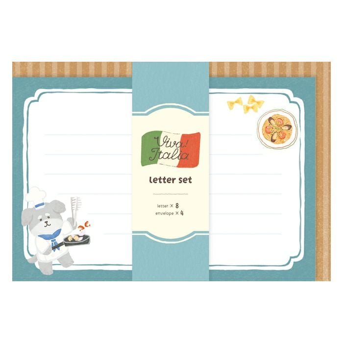 ﾚﾀｰｾｯﾄ ﾊﾟｽﾀわんこ ｲﾀﾘｱ | 古川紙工公式オンラインショップ