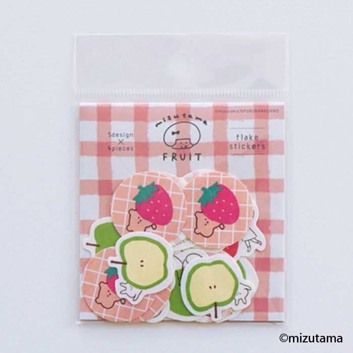 ｵﾝﾗｲﾝ限定 和紙ﾌﾚｰｸｼｰﾙ FRUIT GA×ST