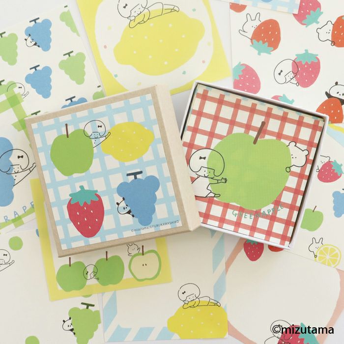 ｵﾝﾗｲﾝ限定 おりがみ小箱 FRUIT