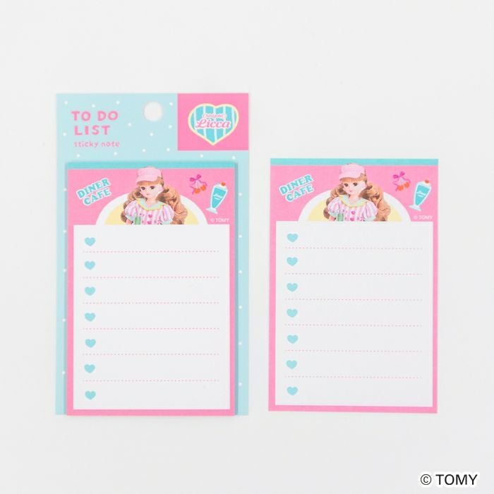 付箋 ﾀﾞｲﾅｰｶﾌｪ ﾘｶちゃん