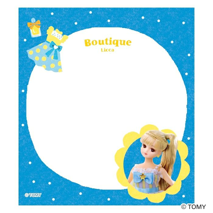 ﾒﾓﾊﾟｯﾄﾞ ﾌﾞﾃｨｯｸ ﾘｶちゃん