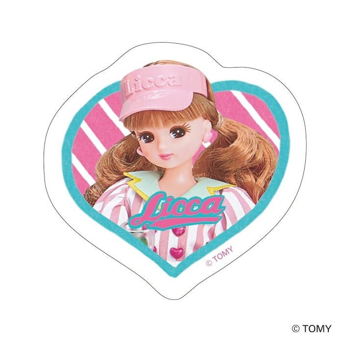 ｽﾃｯｶｰ3柄ｾｯﾄ ﾀﾞｲﾅｰｶﾌｪ ﾘｶちゃん