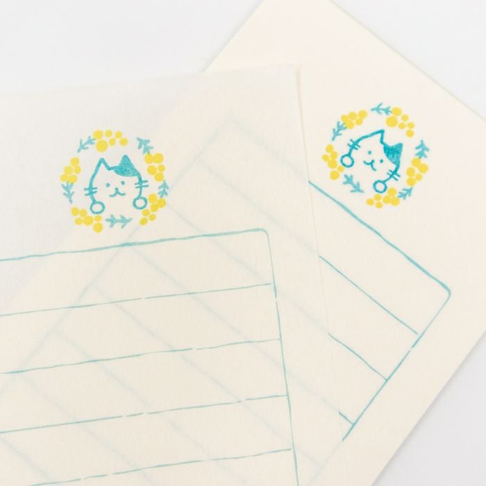 えぶみ箋 ﾐﾓｻﾞにゃん