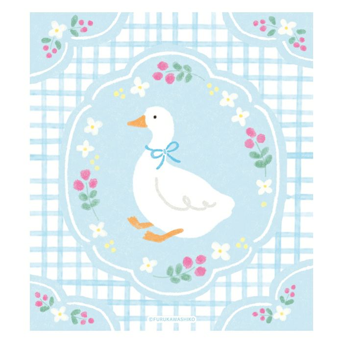 あひるページ♡10/27発送 ﾒﾓﾊﾟｯﾄﾞ ｵﾊﾅとｱﾋﾙ | 古川紙工公式オンラインショップ