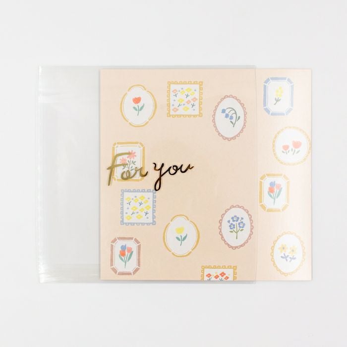 二つ折り色紙 ﾌﾞﾛｰﾁ | 古川紙工公式オンラインショップ