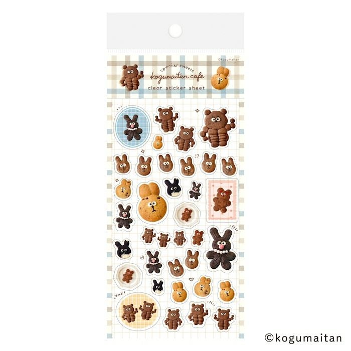 透明ｼｰﾙｼｰﾄ ｸﾏｯｽﾙ こぐまいたん