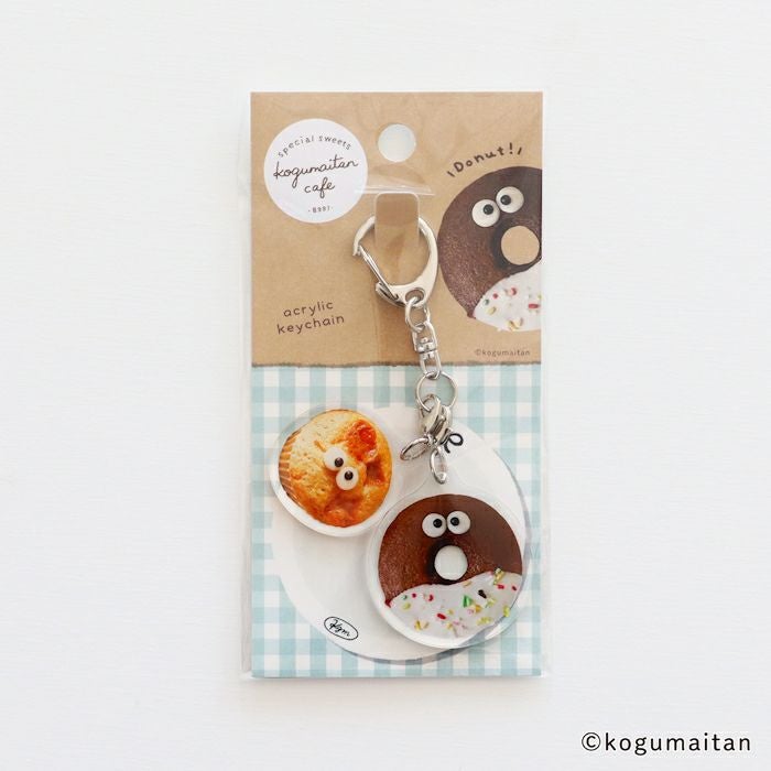 ｱｸﾘﾙ2連ｷｰﾎﾙﾀﾞｰ どなすけ こぐまいたん