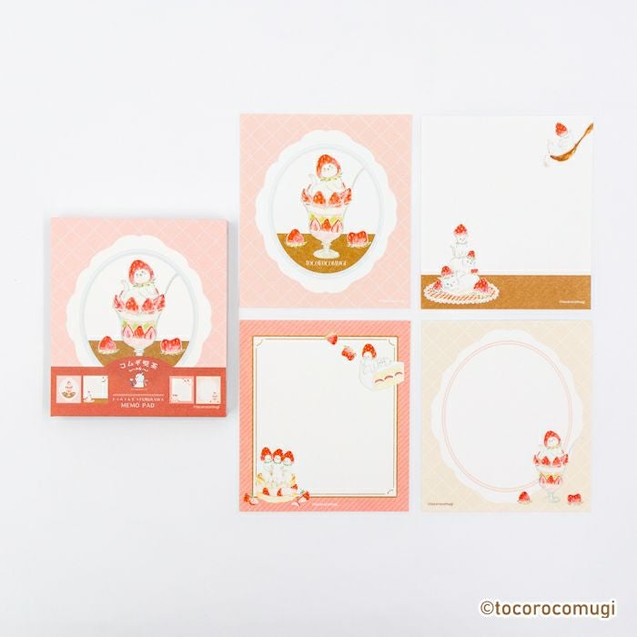 ﾒﾓﾊﾟｯﾄﾞ ｽﾄﾛﾍﾞﾘｰ ﾄｺﾛｺﾑｷﾞ