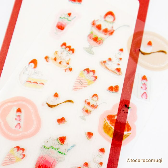 透明ｼｰﾙｼｰﾄ ｽﾄﾛﾍﾞﾘｰ ﾄｺﾛｺﾑｷﾞ