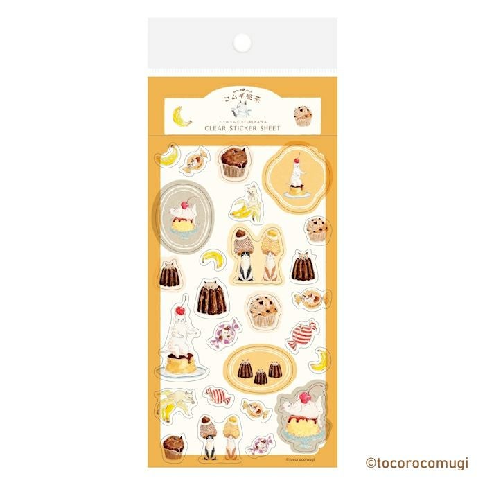 透明ｼｰﾙｼｰﾄ ｽｲｰﾂ ﾄｺﾛｺﾑｷﾞ | 古川紙工公式オンラインショップ