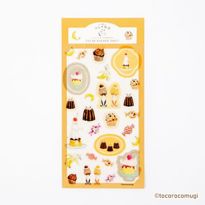 透明ｼｰﾙｼｰﾄ ｽｲｰﾂ ﾄｺﾛｺﾑｷﾞ