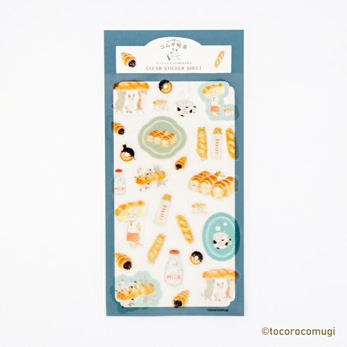 透明ｼｰﾙｼｰﾄ ﾌﾞﾚｯﾄﾞ ﾄｺﾛｺﾑｷﾞ