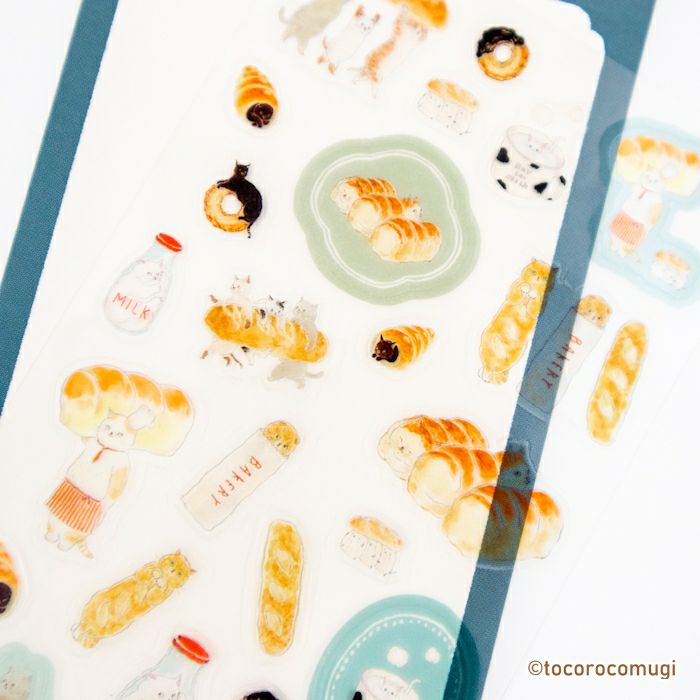 透明ｼｰﾙｼｰﾄ ﾌﾞﾚｯﾄﾞ ﾄｺﾛｺﾑｷﾞ