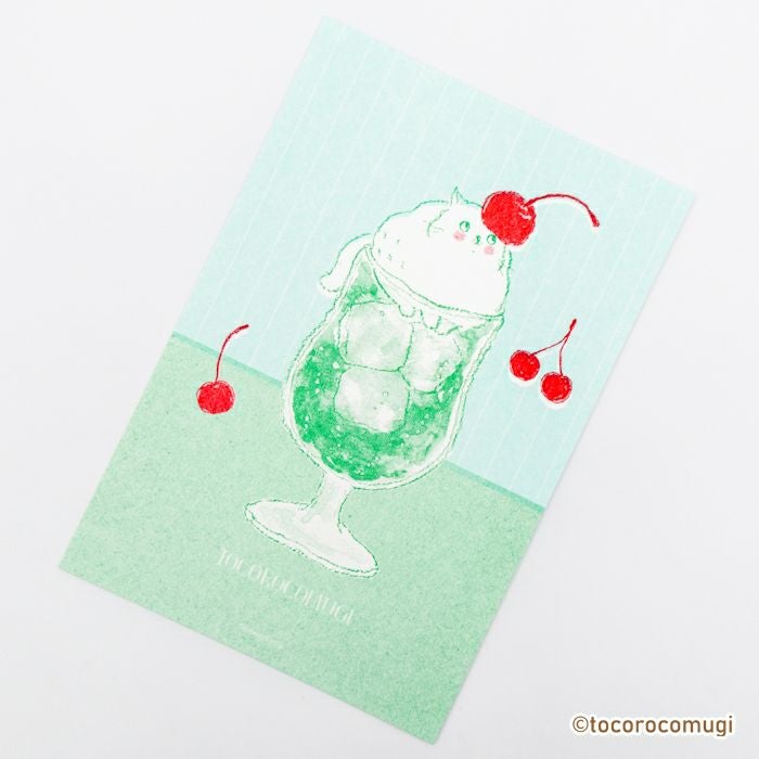 ﾚﾄﾛ印刷ﾎﾟｽﾄｶｰﾄﾞ 喫茶 ﾄｺﾛｺﾑｷﾞ