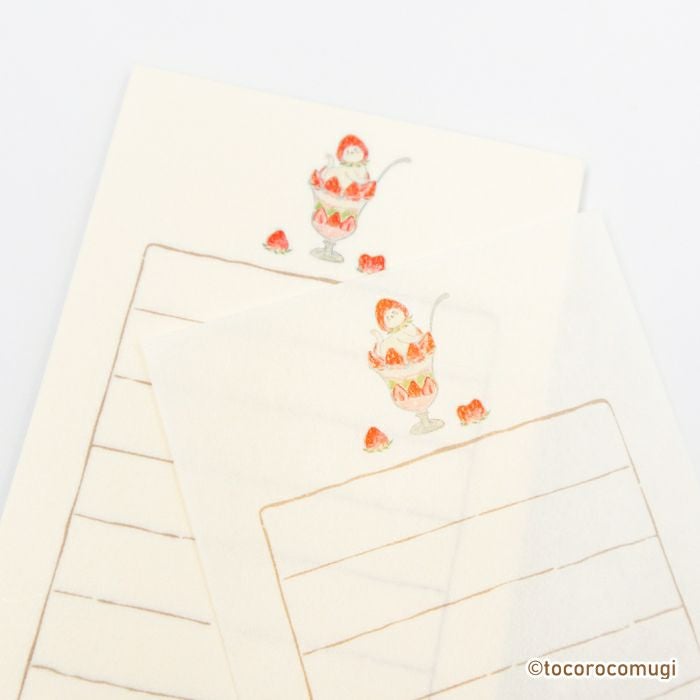 そえぶみ箋 ｽﾄﾛﾍﾞﾘｰ ﾄｺﾛｺﾑｷﾞ