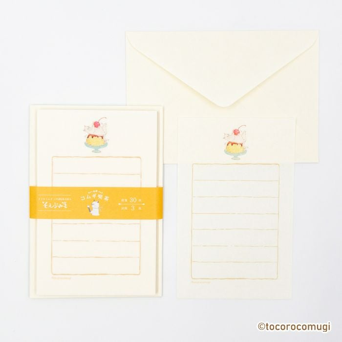 そえぶみ箋 ｽｲｰﾂ ﾄｺﾛｺﾑ