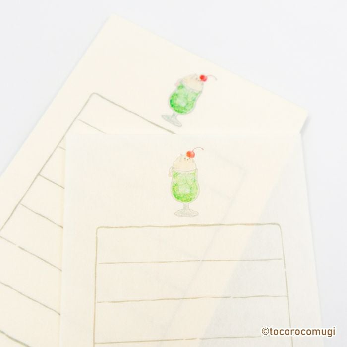 そえぶみ箋 喫茶 ﾄｺﾛｺﾑｷﾞ