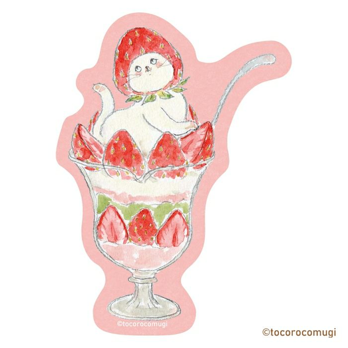 ｽﾃｯｶｰ3柄ｾｯﾄ ｽﾄﾛﾍﾞﾘｰ ﾄｺﾛｺﾑｷﾞ