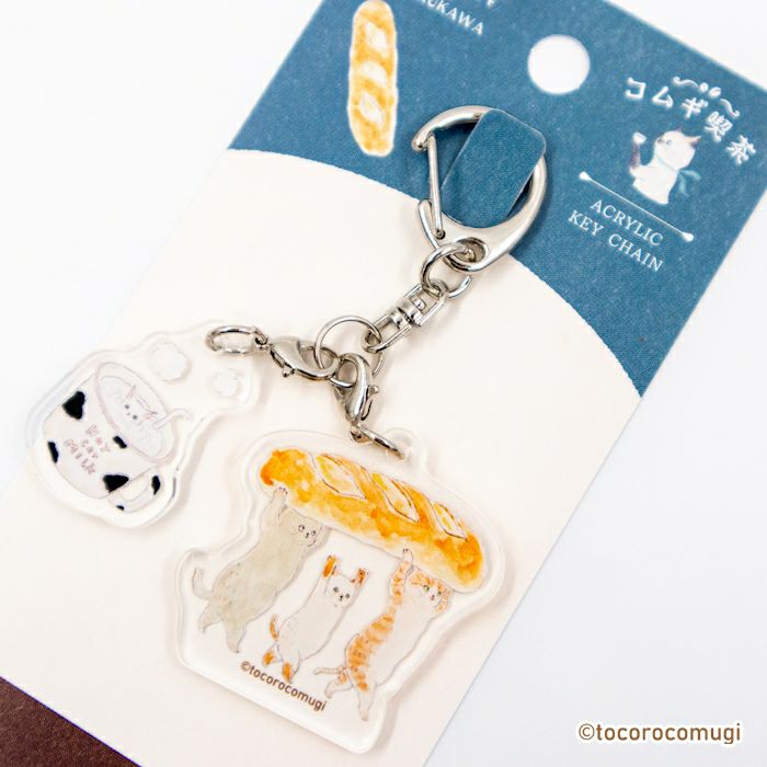 ｱｸﾘﾙ2連ｷｰﾎﾙﾀﾞｰ ﾌﾞﾚｯﾄﾞ ﾄｺﾛｺﾑｷﾞ