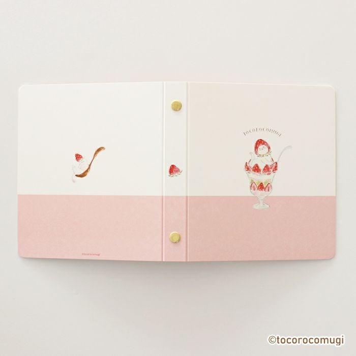 fufufu手帳 バインダーM6 ﾄｺﾛｺﾑｷﾞ ｽﾄﾛﾍﾞﾘｰ