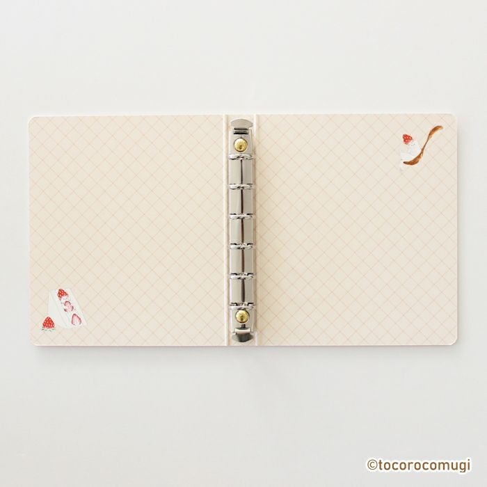 fufufu手帳 バインダーM6 ﾄｺﾛｺﾑｷﾞ ｽﾄﾛﾍﾞﾘｰ