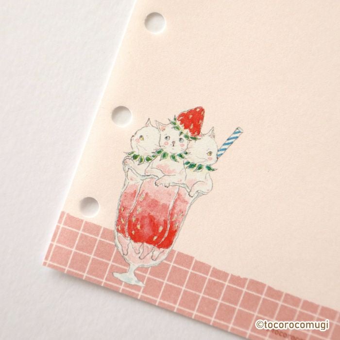 fufufu手帳 ﾘﾌｨﾙM5 ﾄｺﾛｺﾑｷﾞ ｽﾄﾛﾍﾞﾘｰ