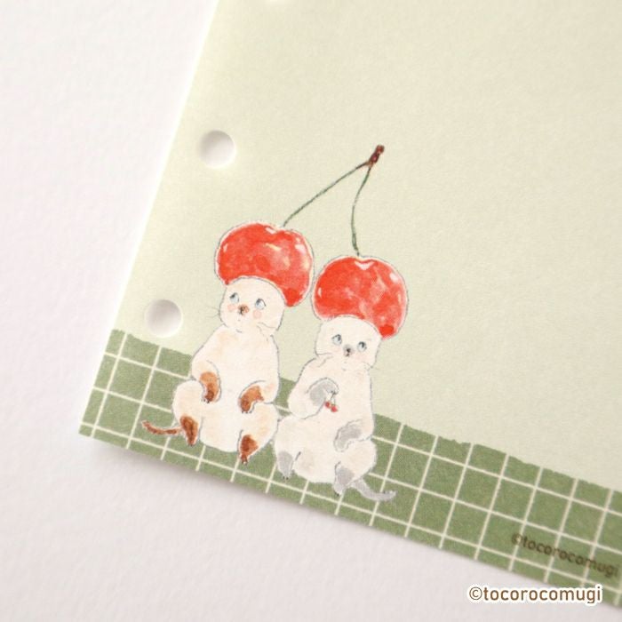 fufufu手帳 ﾘﾌｨﾙM5 ﾄｺﾛｺﾑｷﾞ 喫茶