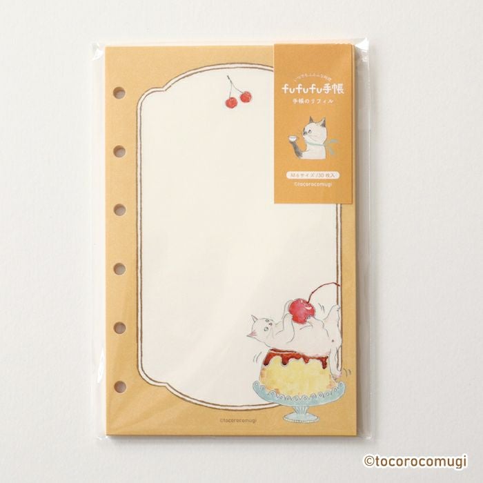 fufufu手帳 ﾘﾌｨﾙM6 ﾄｺﾛｺﾑｷﾞ ｽｲｰﾂ
