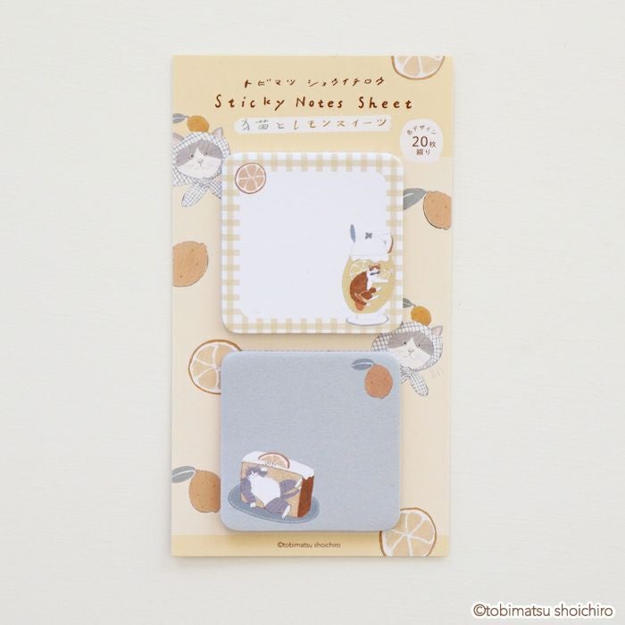 付箋(2P) ﾚﾓﾝｽｲｰﾂ ﾄﾋﾞﾏﾂｼｮｳｲﾁﾛｳ