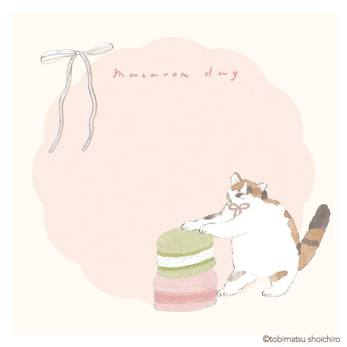 おりがみﾒﾓ ﾏｶﾛﾝ ﾄﾋﾞﾏﾂｼｮｳｲﾁﾛｳ